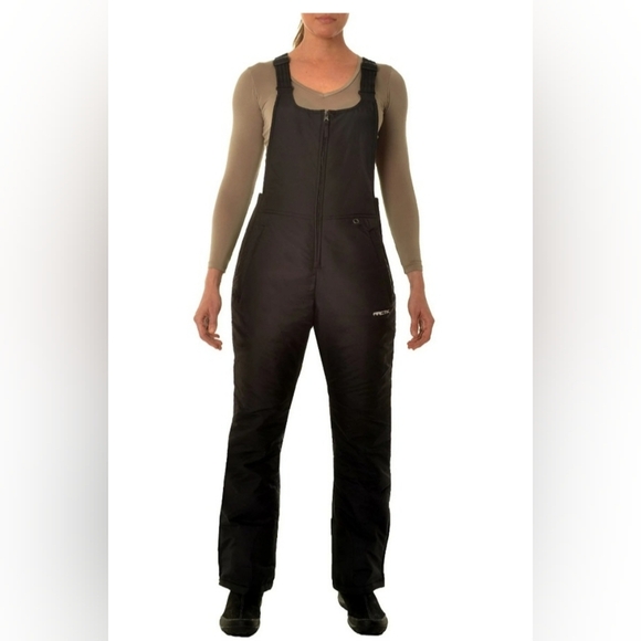 Arctix Black Insulated‎ Snow Bib Overalls - Picture 1 of 5